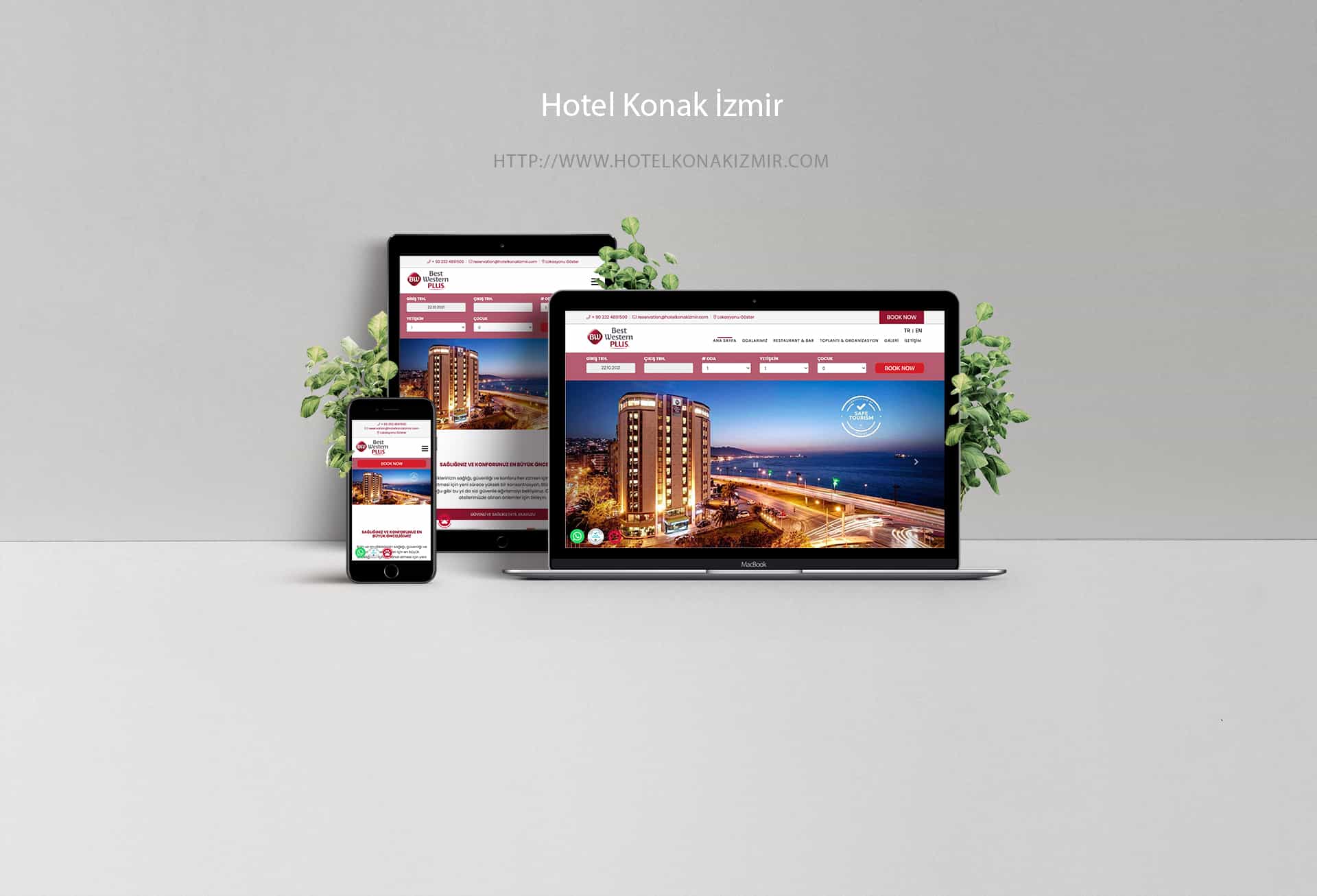 Hotel Konak İzmir Web Sitesi