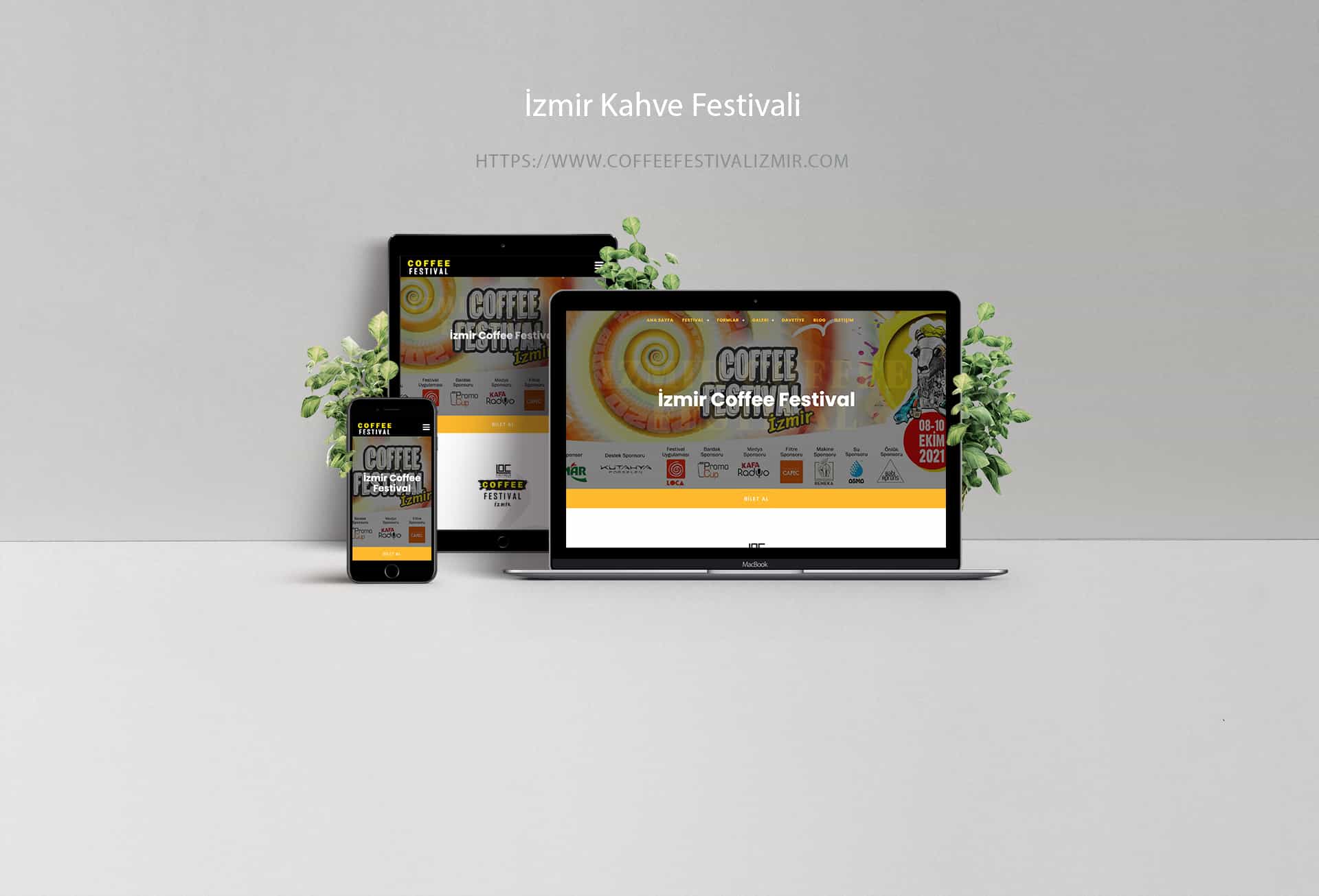 İzmir Coffee Festival Web Sitesi