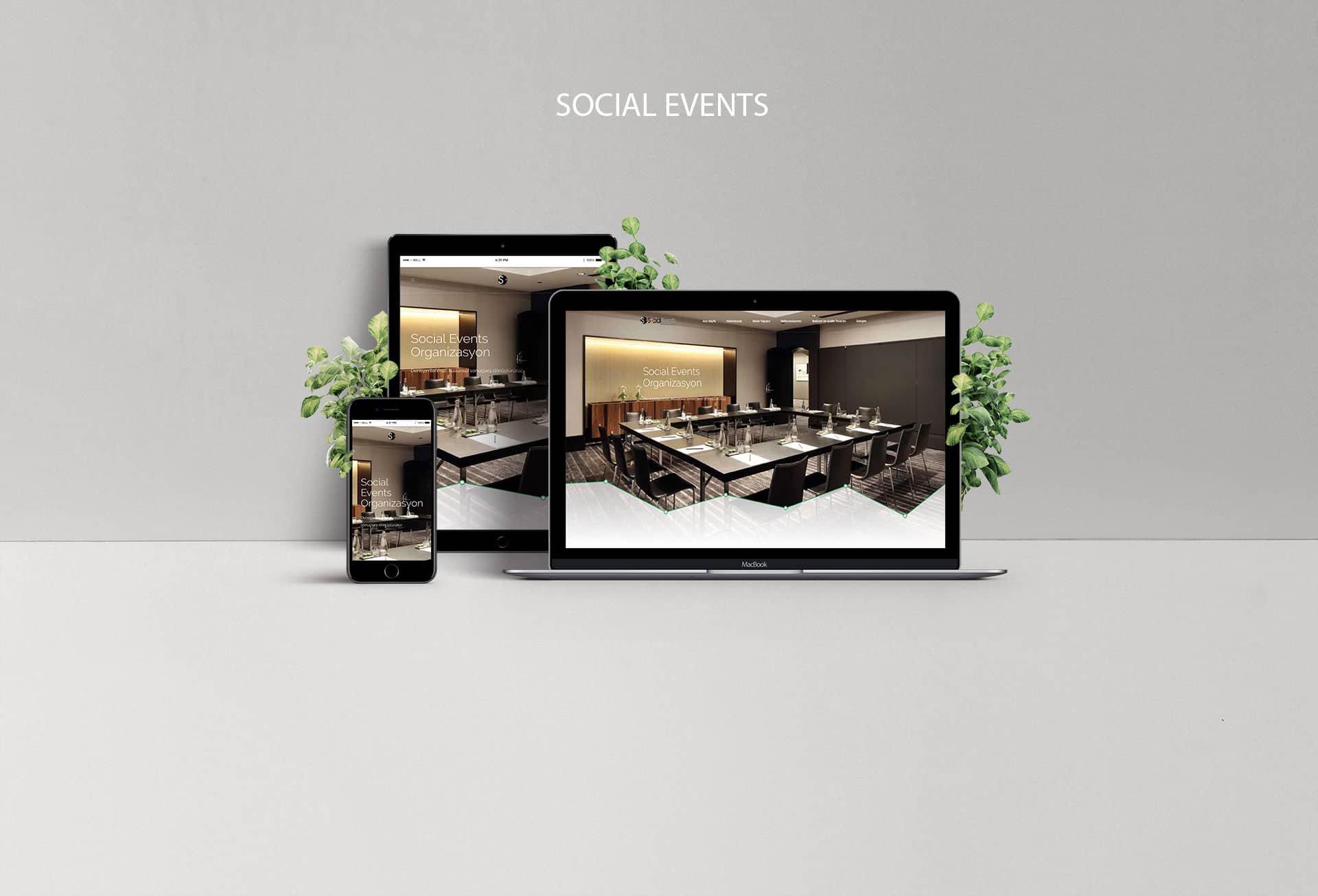 Social Events Web Sitesi
