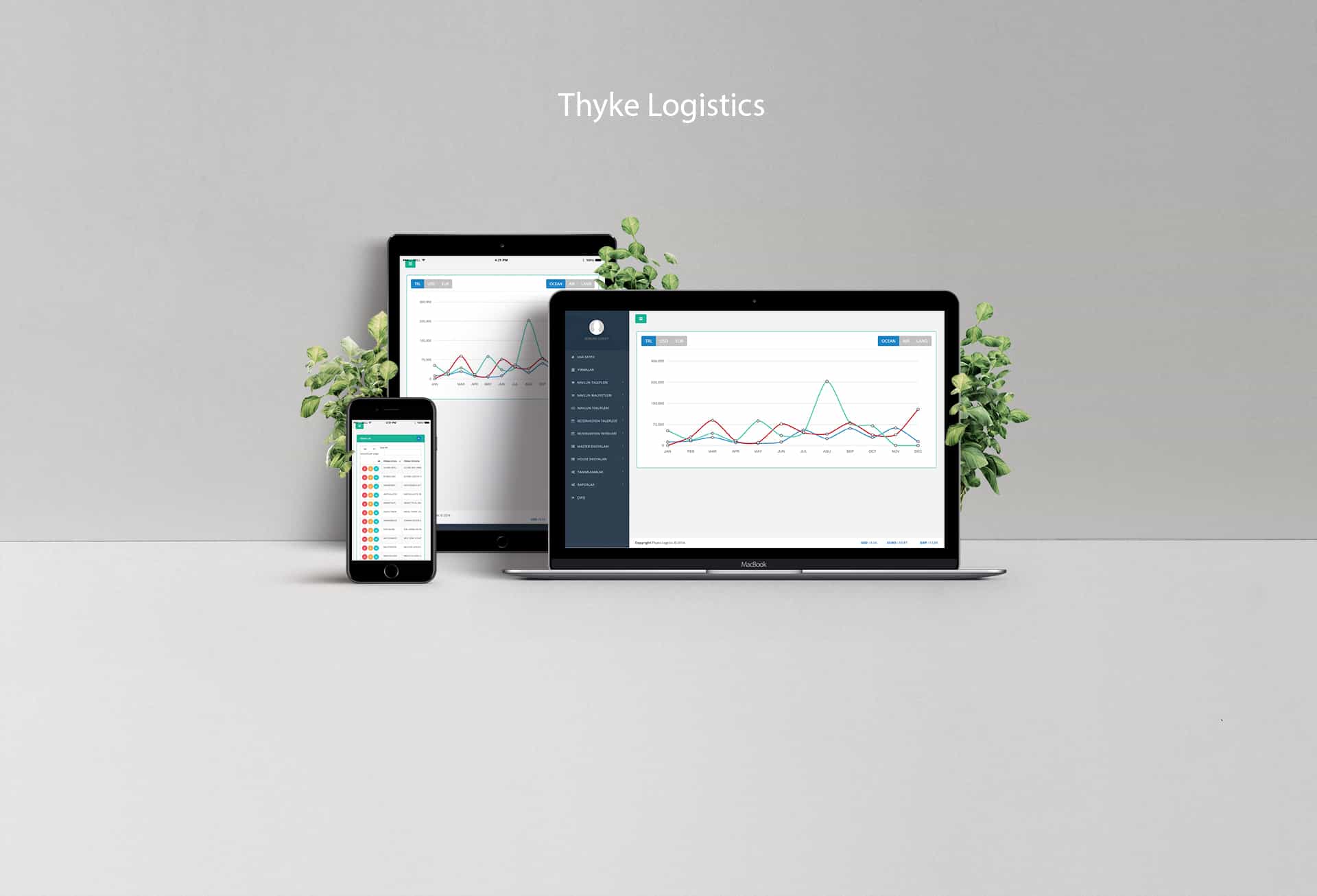 Thyke Logistics Web Tabanlı Programı